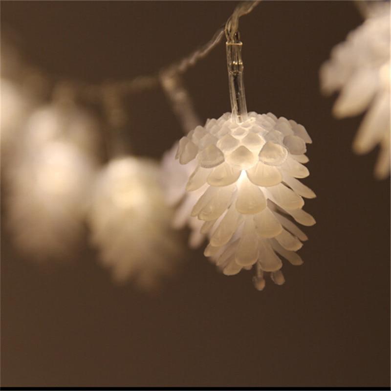 Pine Cone LED Christmas Lights PeekWise