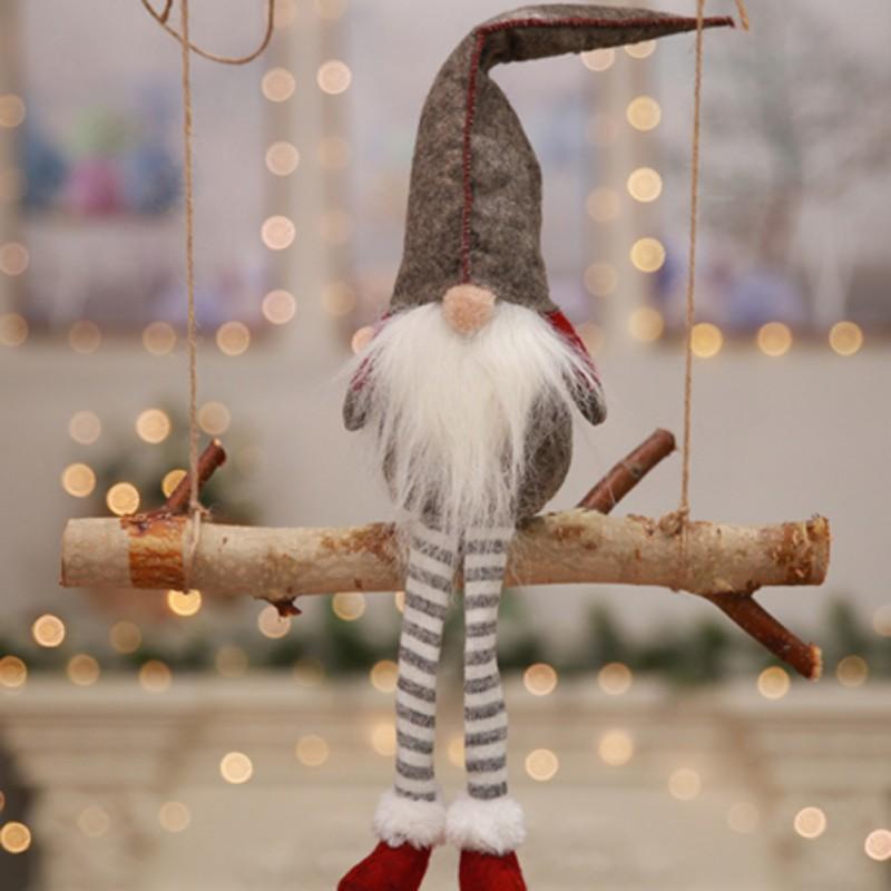 Long-Legged Christmas Decorations Elf PeekWise