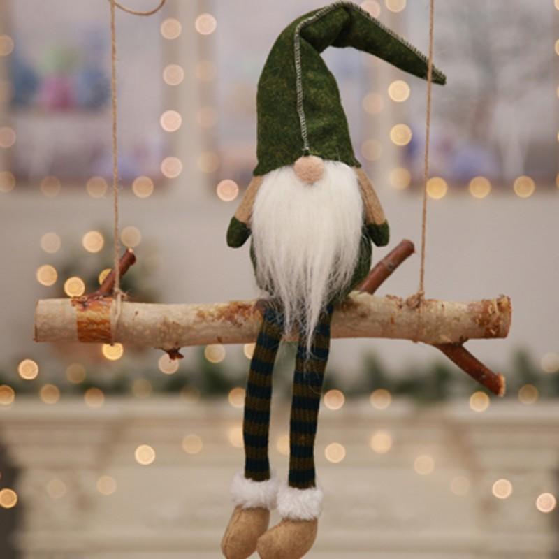Long-Legged Christmas Decorations Elf PeekWise