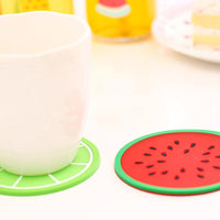 Thumbnail for Fruit Shape Silicone Cup Mat
