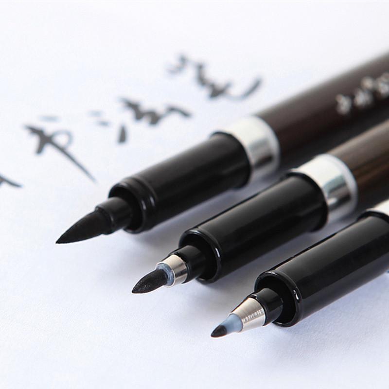 Calligraphy Brush Pens - 3 Pieces