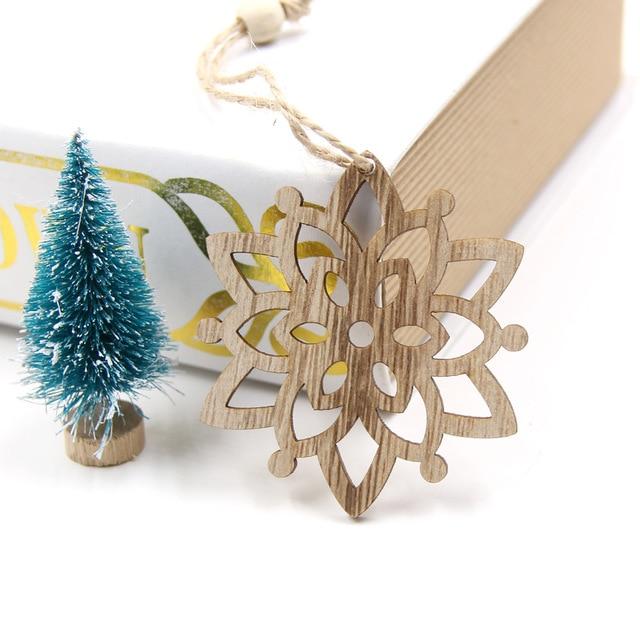 PCS Wooden Ornaments PeekWise