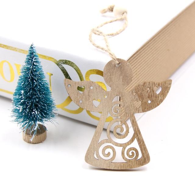 PCS Wooden Ornaments PeekWise