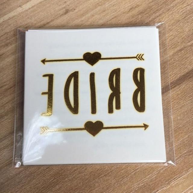 Bachelorette Party Temporary Tattoos