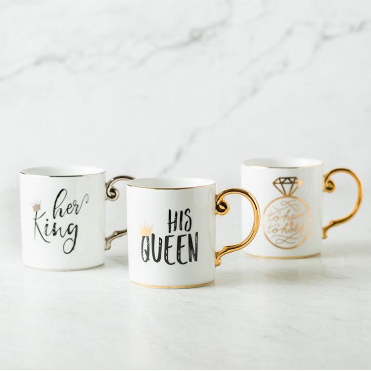 Luxury King & Queen Coffee Mugs
