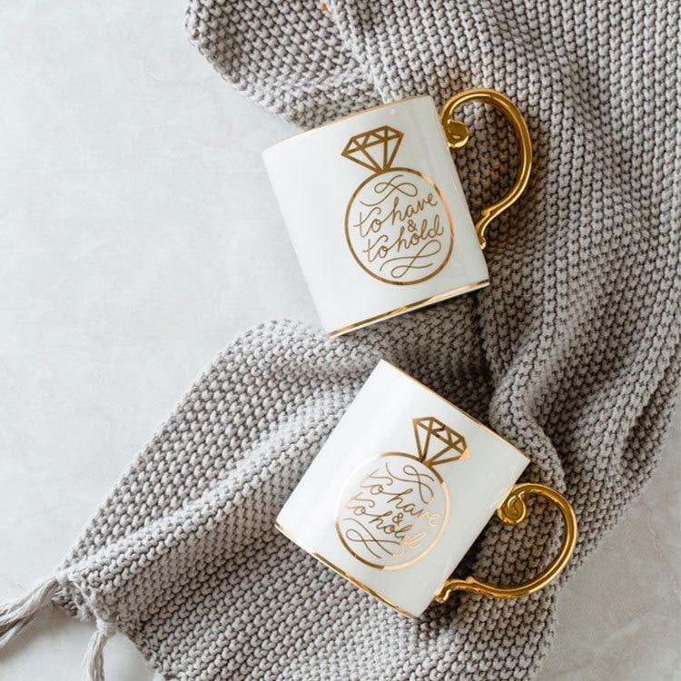 Luxury King & Queen Coffee Mugs