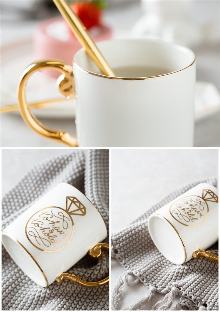 Luxury King & Queen Coffee Mugs