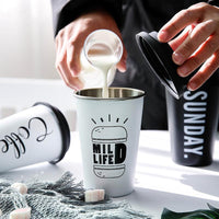 Thumbnail for Travel Mug with Lid & Reusable Straw