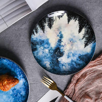 Thumbnail for Nighttime Ceramic Plate PeekWise