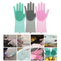 Thumbnail for Magic Silicone Cleaning Gloves (in Pair)