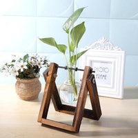 Thumbnail for Wooden Terrarium Desk Planter - PeekWise