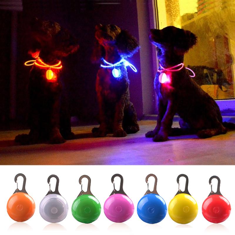 LED Flash Dog Collar Pendant