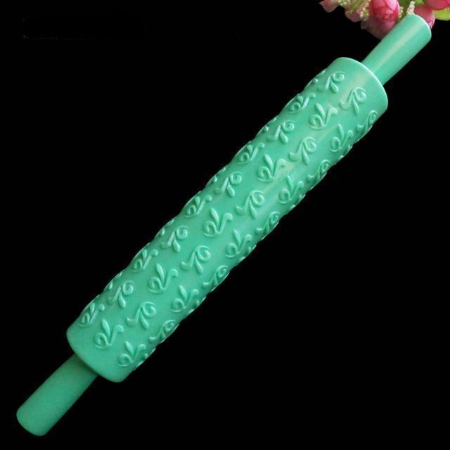 Colored 3D Pattern Rolling Pin