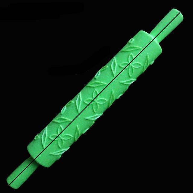 Colored 3D Pattern Rolling Pin