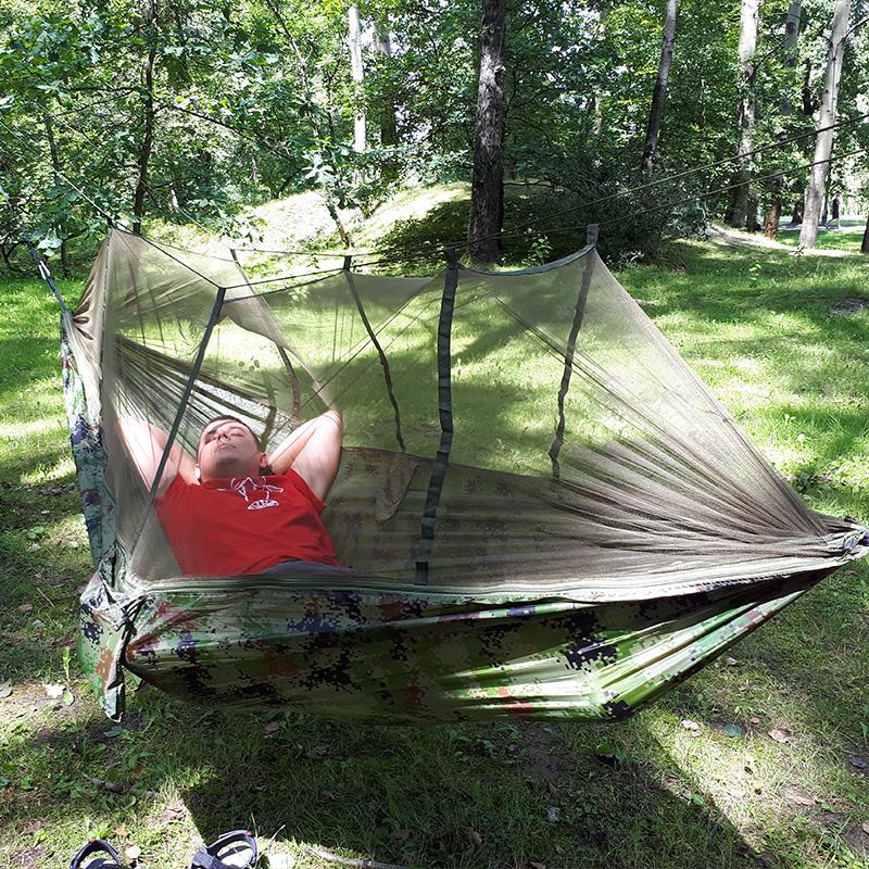 Camper - Mosquito Net Parachute Hammock
