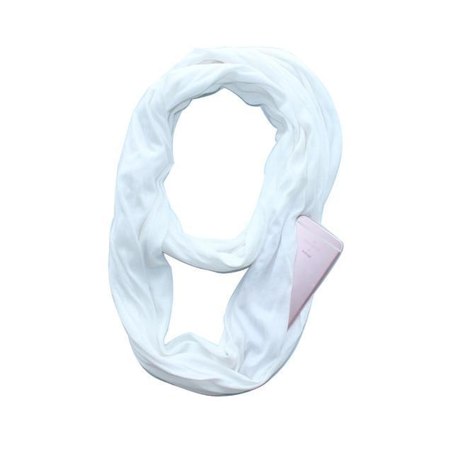Multi-Way Infinity Scarf with Pocket