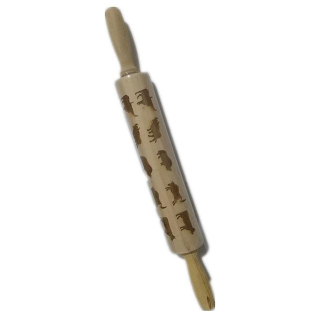 Embossed Holiday Rolling Pins