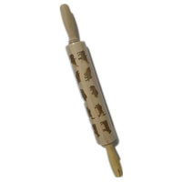 Thumbnail for Embossed Holiday Rolling Pins