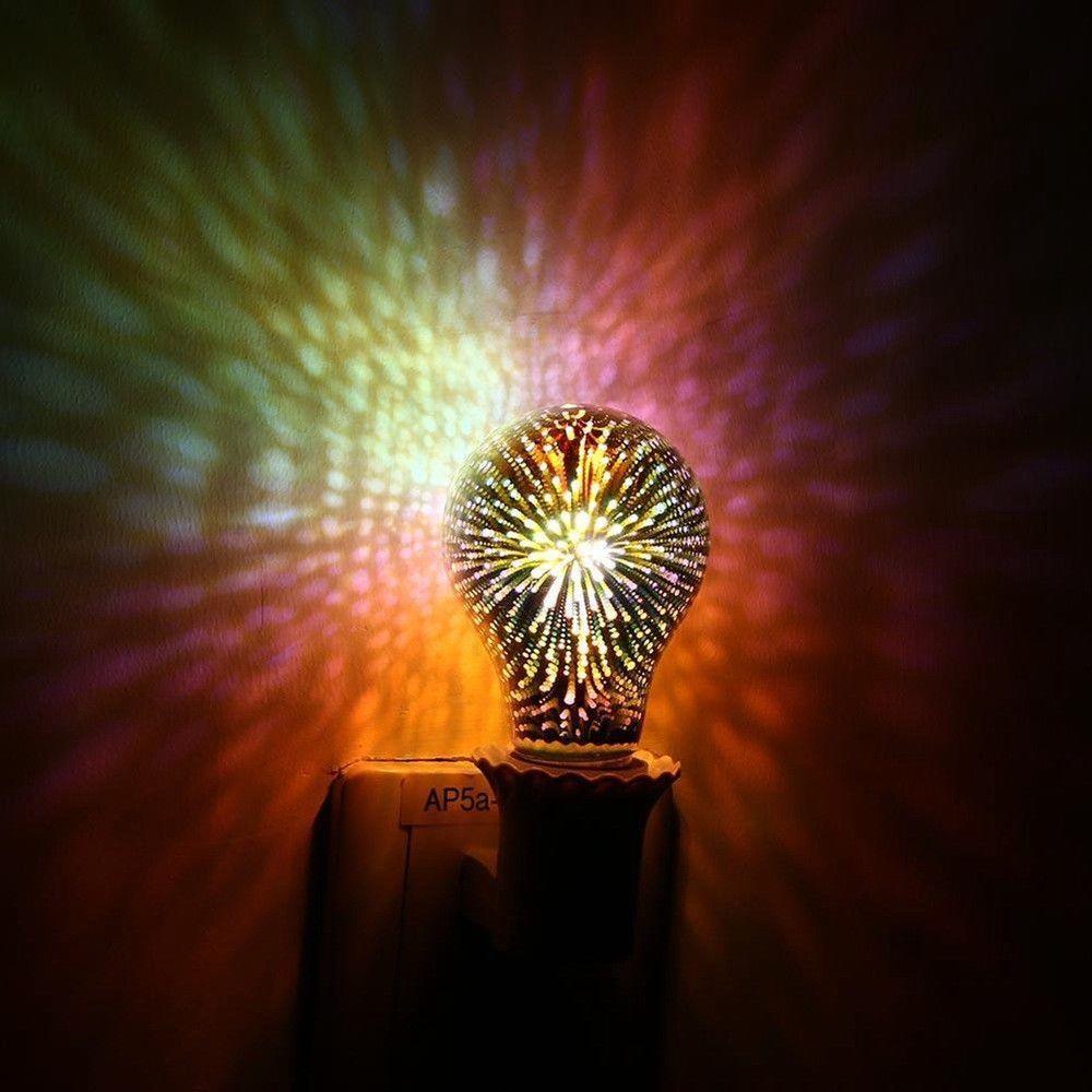 Stars LED Fireworks Effect Night Light PeekWise