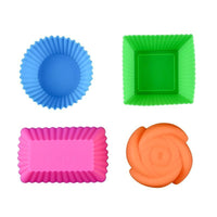 Thumbnail for Silicone Cake Baking Molds (6 pcs)