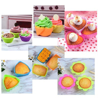 Thumbnail for Silicone Cake Baking Molds (6 pcs)