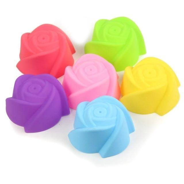 Silicone Cake Baking Molds (6 pcs)