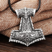 Thumbnail for Thor's Hammer Amulet Necklace - Free Shipping!