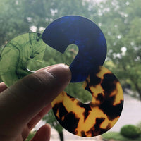 Thumbnail for Nora - Flat Semi Hoop Earrings