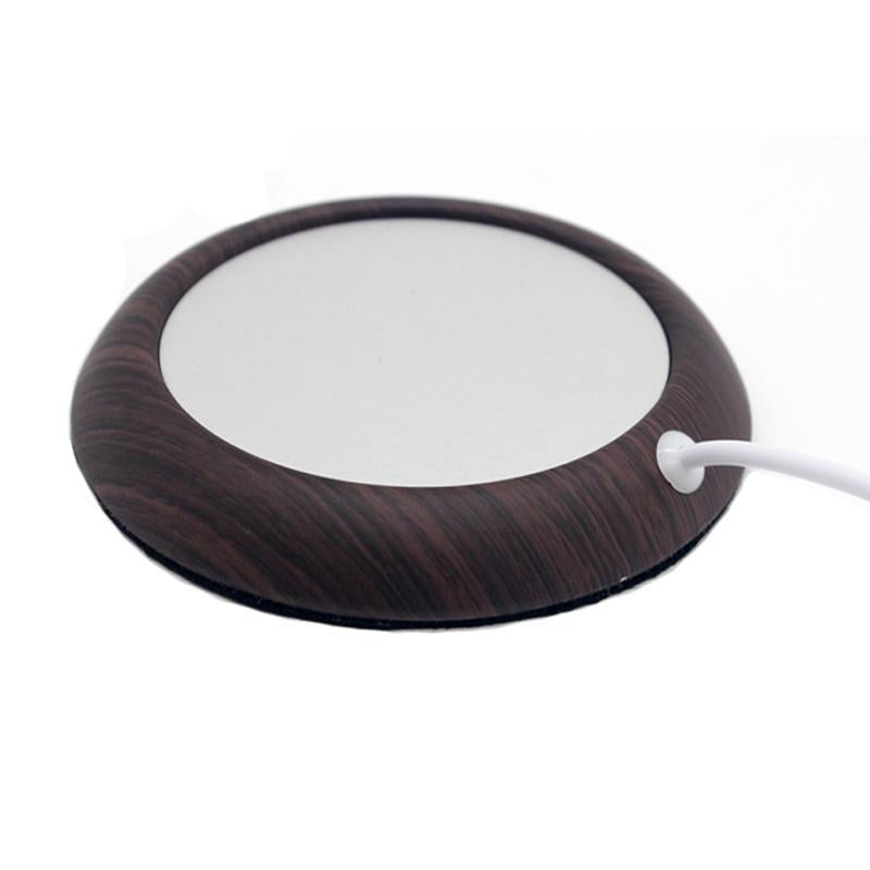 USB Cup Warmer - Wood Grain