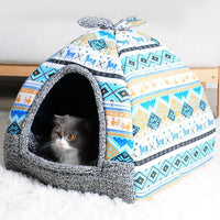 Thumbnail for Max - Soft Fleece Pet Igloo Bed