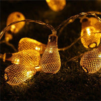 Thumbnail for Metal Mesh Garland String Light PeekWise