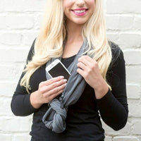 Thumbnail for Infinity Scarf with Hidden Pocket
