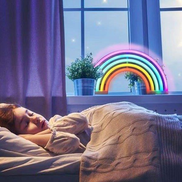 Rainbow Neon Sign PeekWise