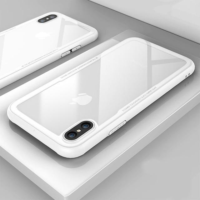 Tempered Glass iPhone Case