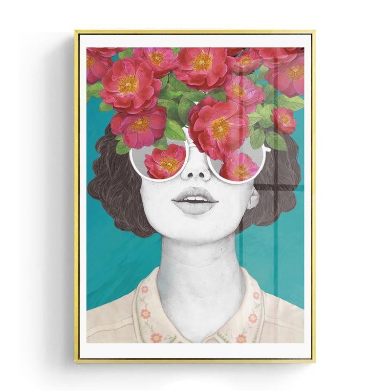 Happiness Canvas Painting PeekWise