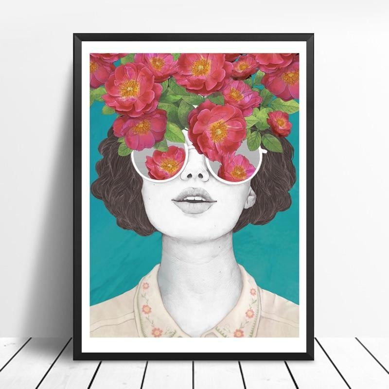 Happiness Canvas Painting PeekWise