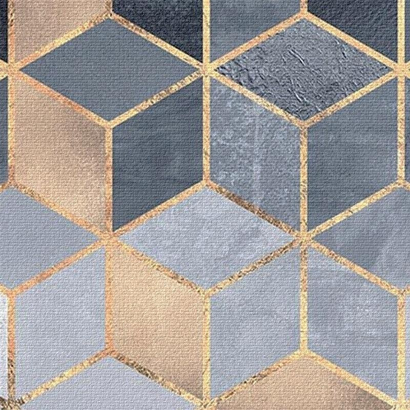 Geometric Cube Poster PeekWise