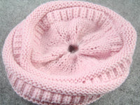 Thumbnail for Soft Knit Ponytail Beanie Hat