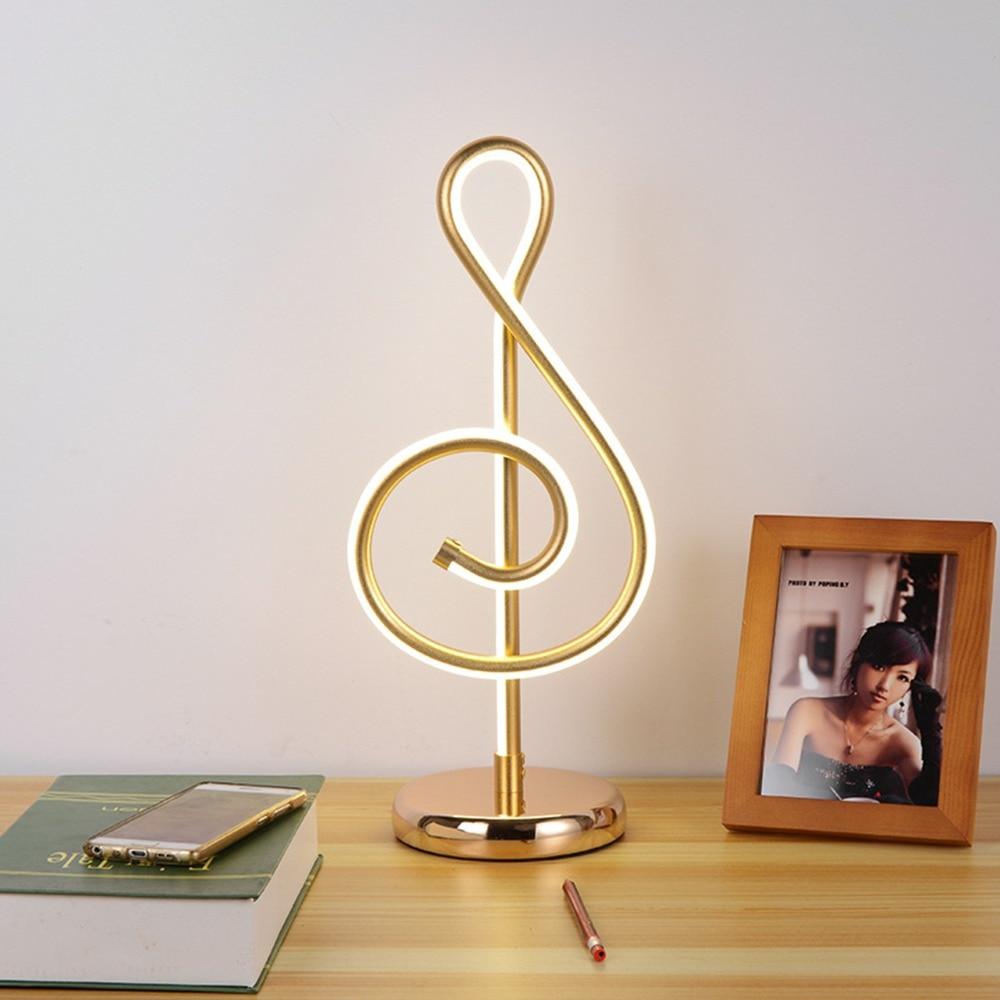 Treble Clef Desk Lamp PeekWise