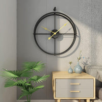 Thumbnail for Minimalist Framed Wall Clock PeekWise