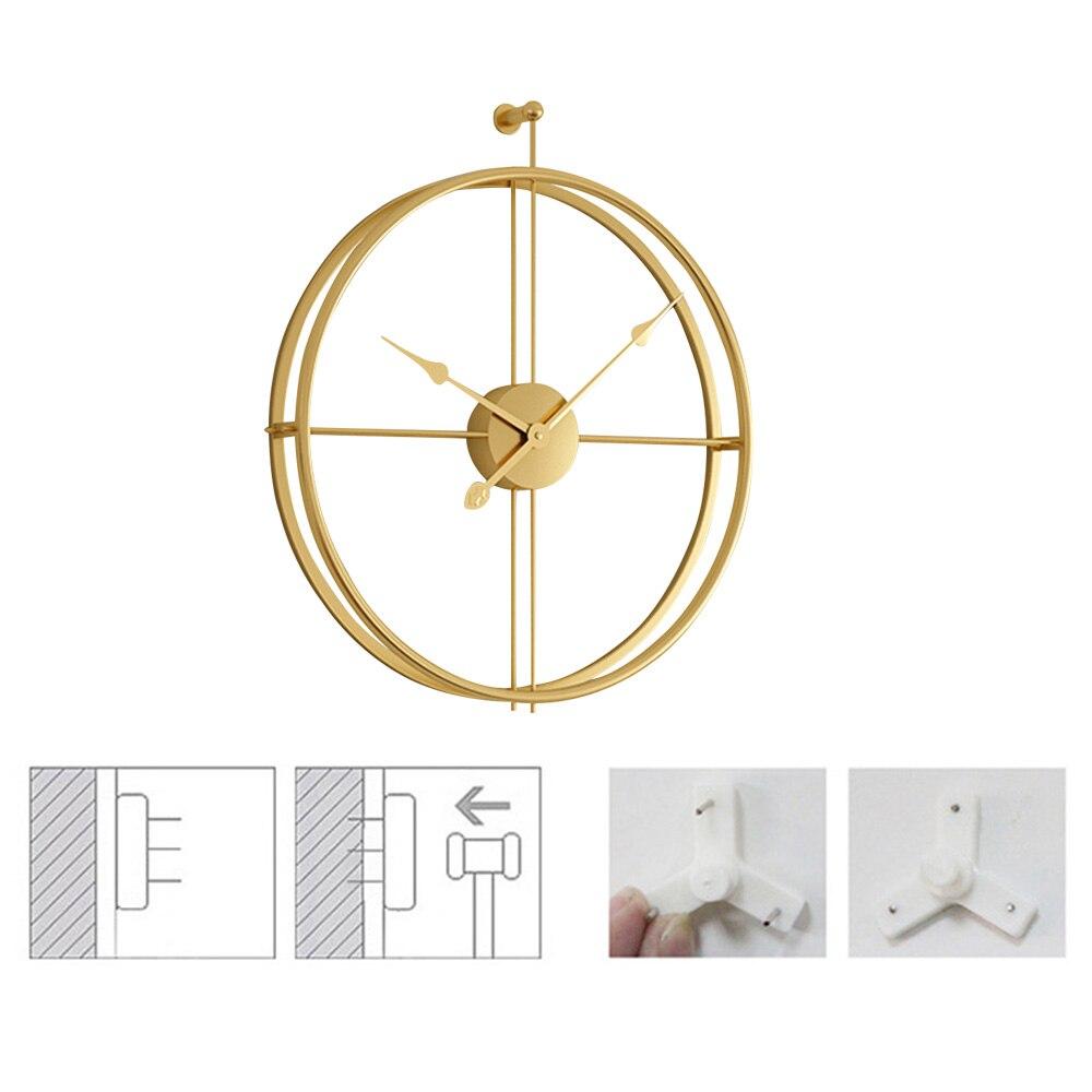 Minimalist Framed Wall Clock PeekWise