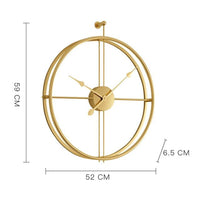 Thumbnail for Minimalist Framed Wall Clock PeekWise