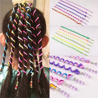Thumbnail for Kata - Rainbow Rolled Hair Braid Wraps