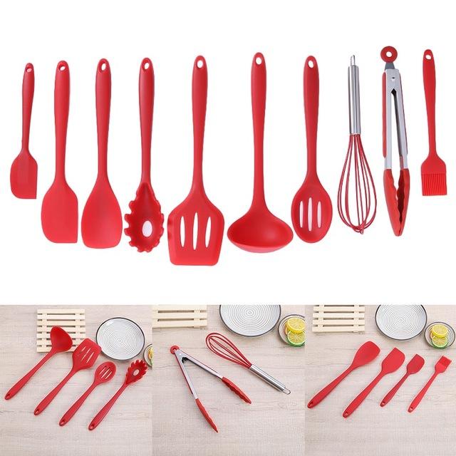 Silicone Kitchen Utensils Set