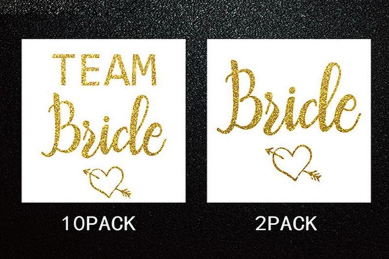 Bachelorette Party Temporary Tattoos