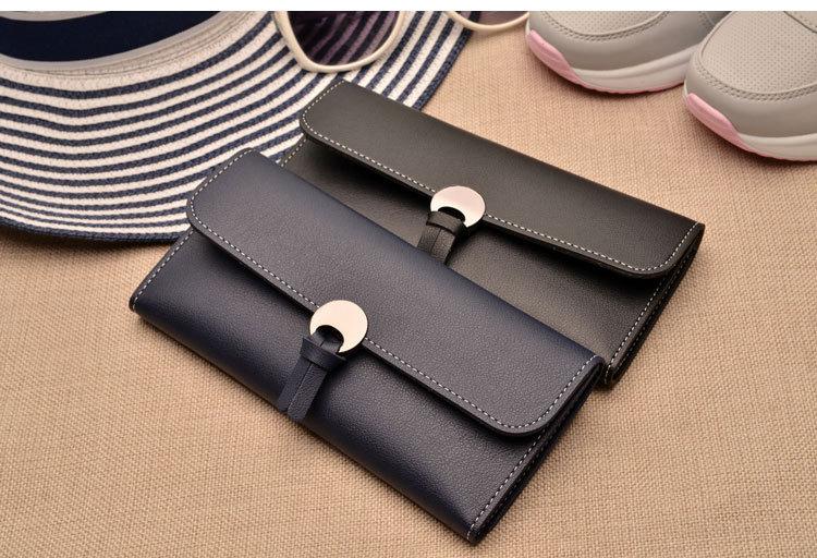 Karina - Modern Clasp Clutch Purse