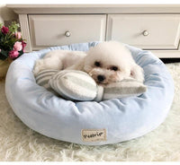 Thumbnail for Lola - Round Princess Bow Tie Pet Bed