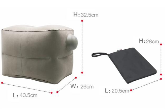 Travfort - Inflatable Travel Foot Rest