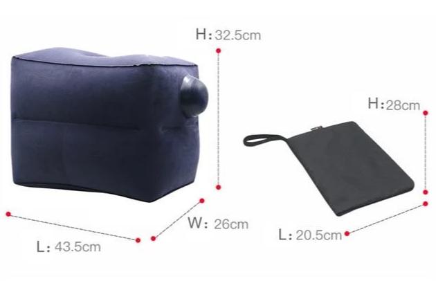 Travfort - Inflatable Travel Foot Rest