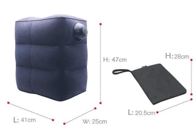 Travfort - Inflatable Travel Foot Rest
